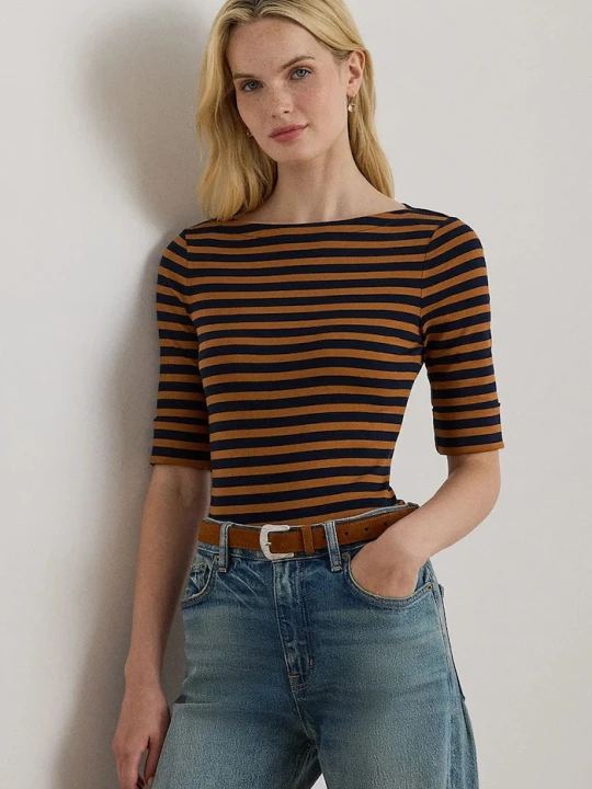 Zdjęcie produktu Lauren Ralph Lauren bluzka brązowy