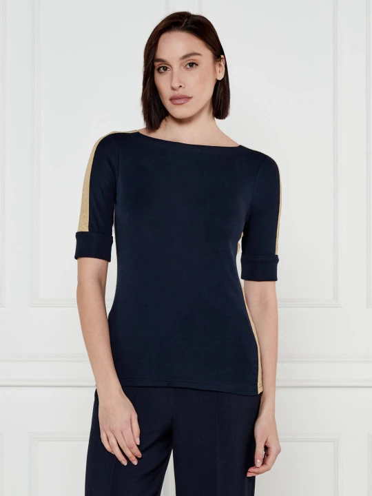 Zdjęcie produktu LAUREN RALPH LAUREN Bluzka DAMIRA | Slim Fit granatowy