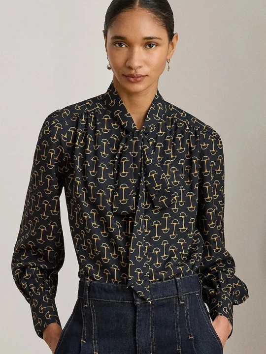 Zdjęcie produktu Lauren Ralph Lauren bluzka granatowy