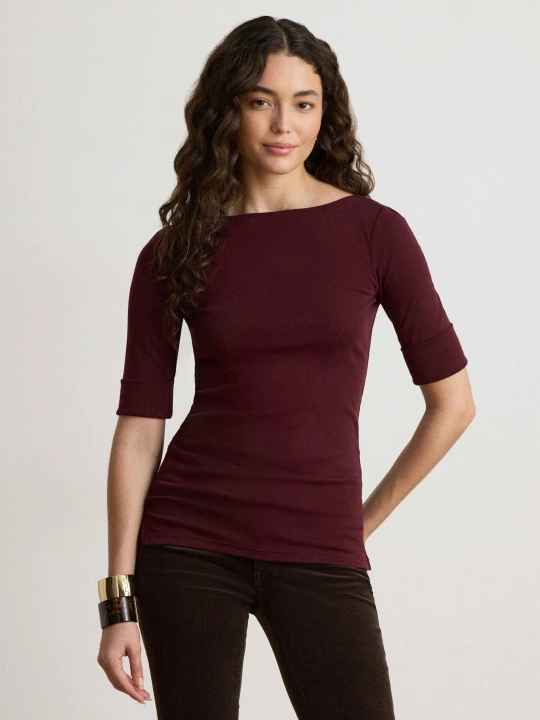 Zdjęcie produktu LAUREN RALPH LAUREN Bluzka Judy | Slim Fit bordowy
