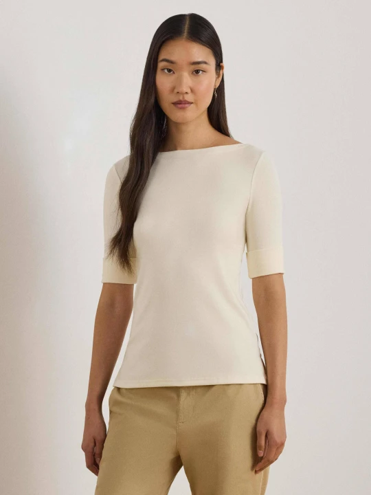 Zdjęcie produktu LAUREN RALPH LAUREN Bluzka Judy | Slim Fit kremowy