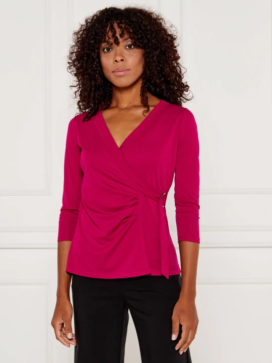 Zdjęcie produktu LAUREN RALPH LAUREN Bluzka | Slim Fit fuksja