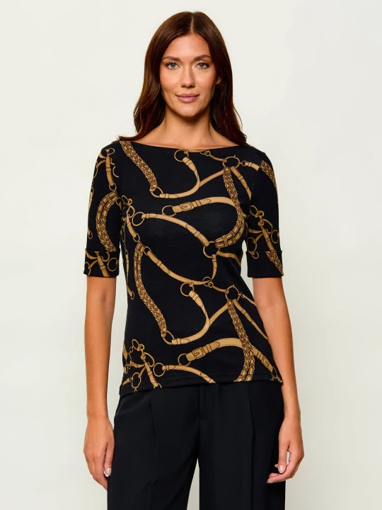 Zdjęcie produktu LAUREN RALPH LAUREN Bluzka | Slim Fit czarny