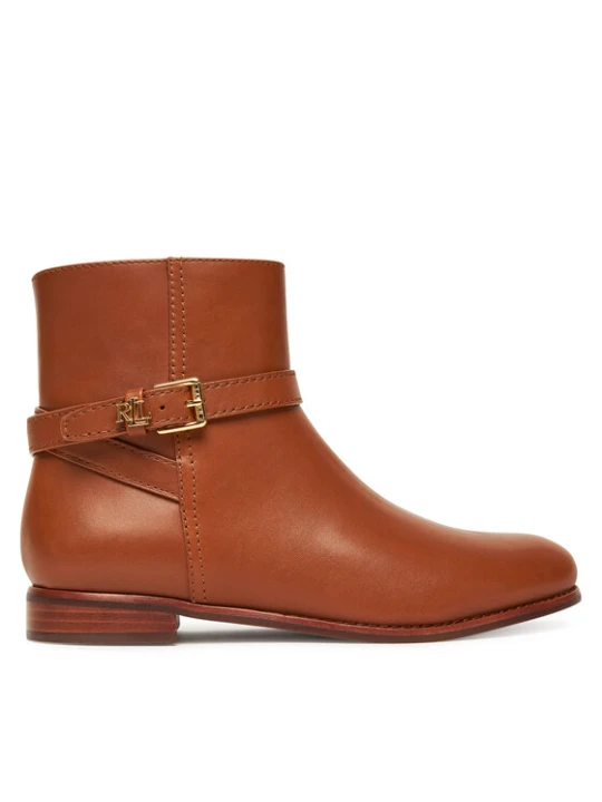 Zdjęcie produktu LAUREN RALPH LAUREN Botki Brooke Bt 2 802974382001 Brązowy