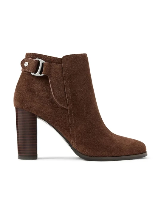Zdjęcie produktu Lauren Ralph Lauren botki zamszowe Tasha Bt Hl brązowy