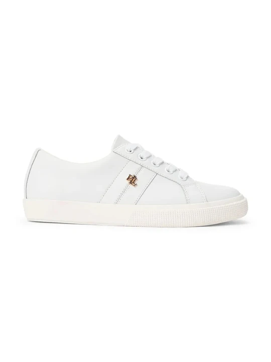 Zdjęcie produktu Lauren Ralph Lauren Buty skórzane Janson II biały