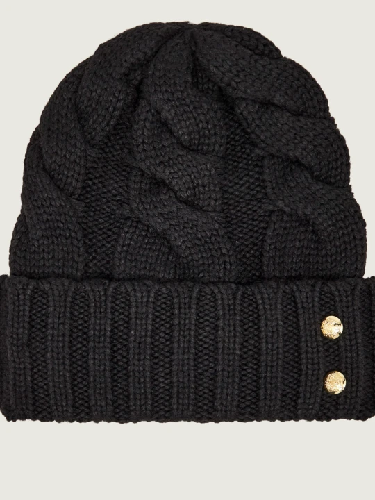 Zdjęcie produktu LAUREN RALPH LAUREN Czapka + rękawiczki | z dodatkiem wełny czarny