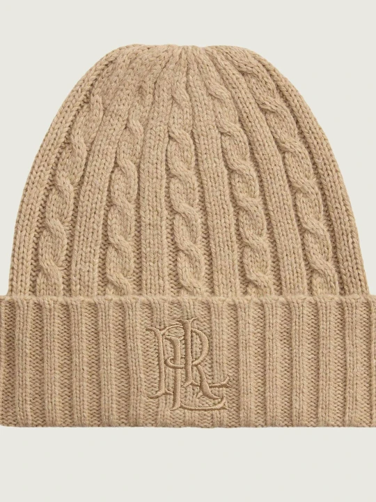 Zdjęcie produktu LAUREN RALPH LAUREN Czapka | z dodatkiem wełny beżowy