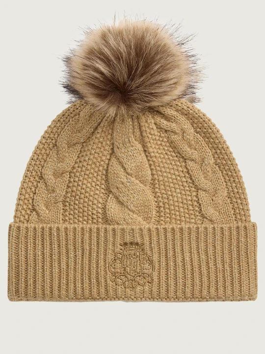 Zdjęcie produktu LAUREN RALPH LAUREN Czapka | z dodatkiem wełny beżowy