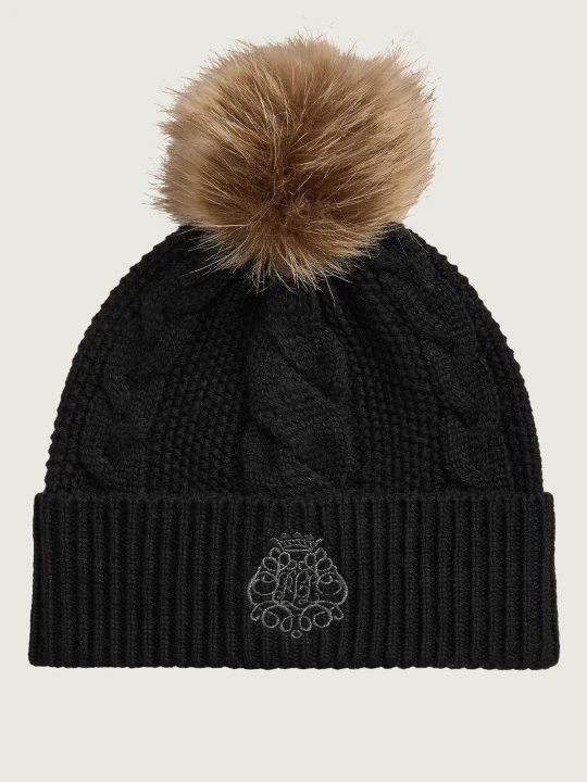 Zdjęcie produktu LAUREN RALPH LAUREN Czapka | z dodatkiem wełny czarny