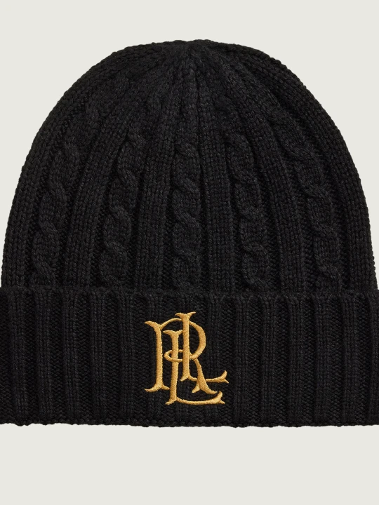 Zdjęcie produktu LAUREN RALPH LAUREN Czapka | z dodatkiem wełny czarny