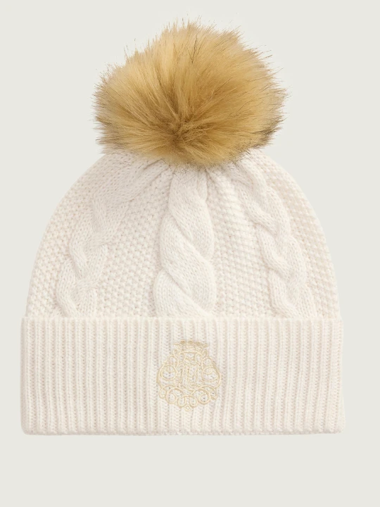 Zdjęcie produktu LAUREN RALPH LAUREN Czapka | z dodatkiem wełny ecru