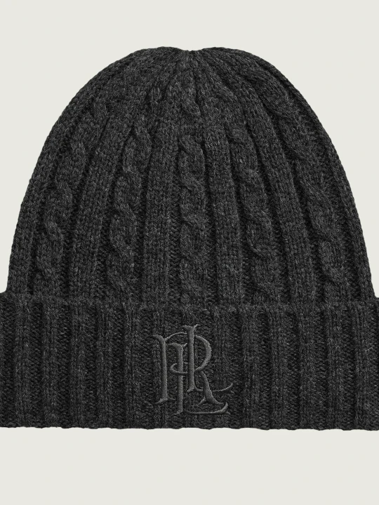 Zdjęcie produktu LAUREN RALPH LAUREN Czapka | z dodatkiem wełny grafitowy