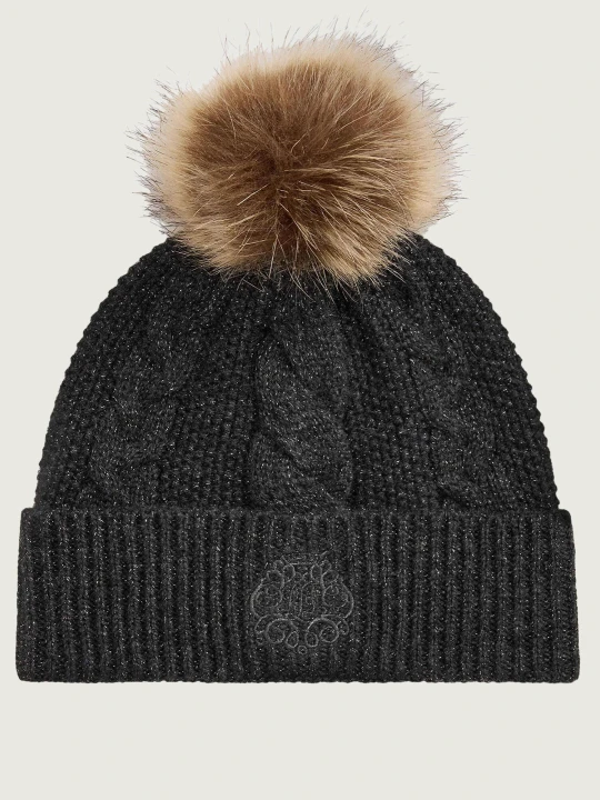 Zdjęcie produktu LAUREN RALPH LAUREN Czapka | z dodatkiem wełny grafitowy