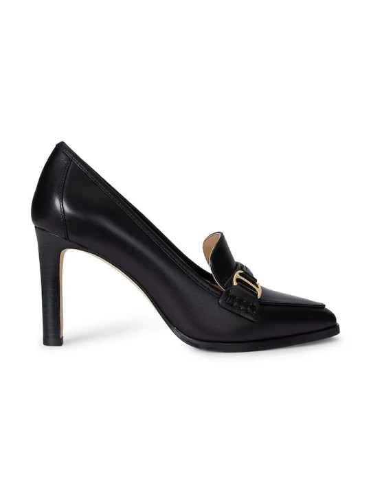 Zdjęcie produktu Lauren Ralph Lauren czółenka skórzane Tasha Tl czarny