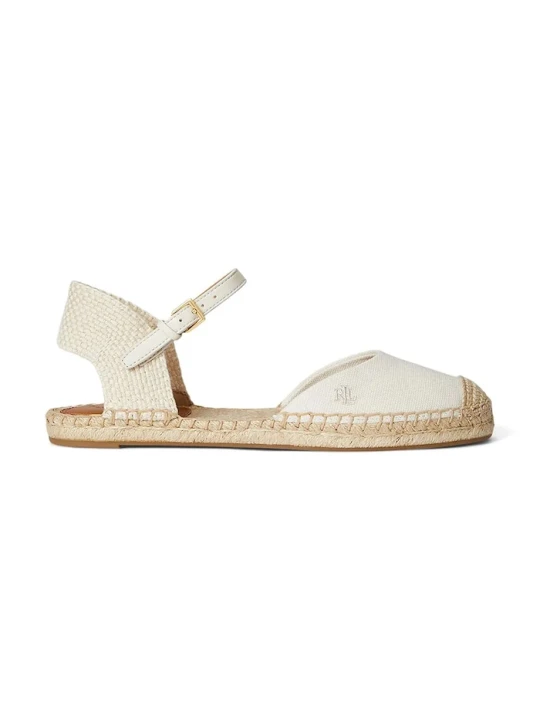 Zdjęcie produktu Lauren Ralph Lauren espadryle damskie Robby Flat beżowy