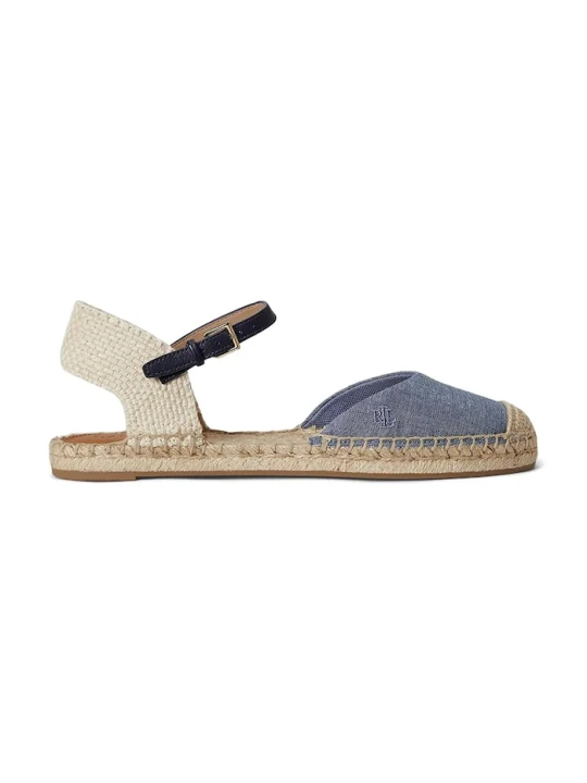 Zdjęcie produktu Lauren Ralph Lauren espadryle damskie Robby Flat niebieski