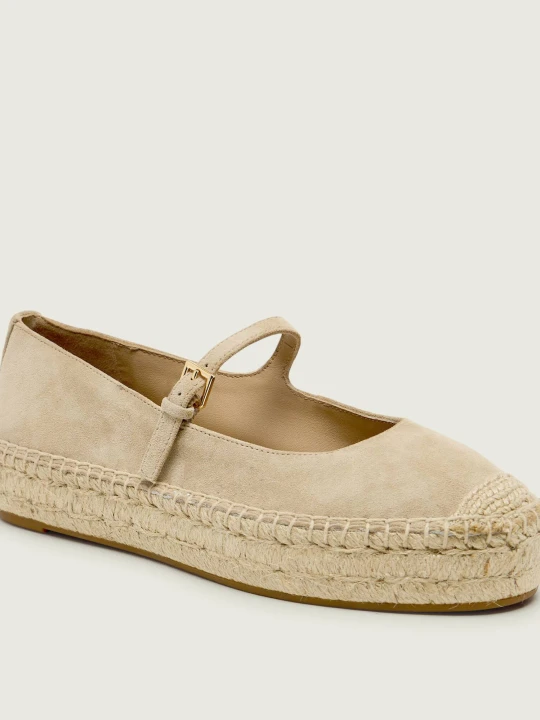 Zdjęcie produktu LAUREN RALPH LAUREN Espadryle LUIZE | zamsz beżowy