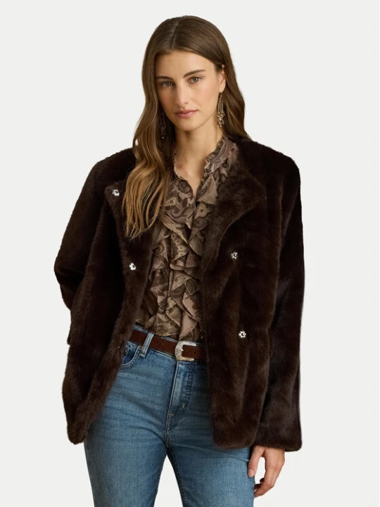 Zdjęcie produktu LAUREN RALPH LAUREN Futro 297P04117002 Brązowy Regular Fit