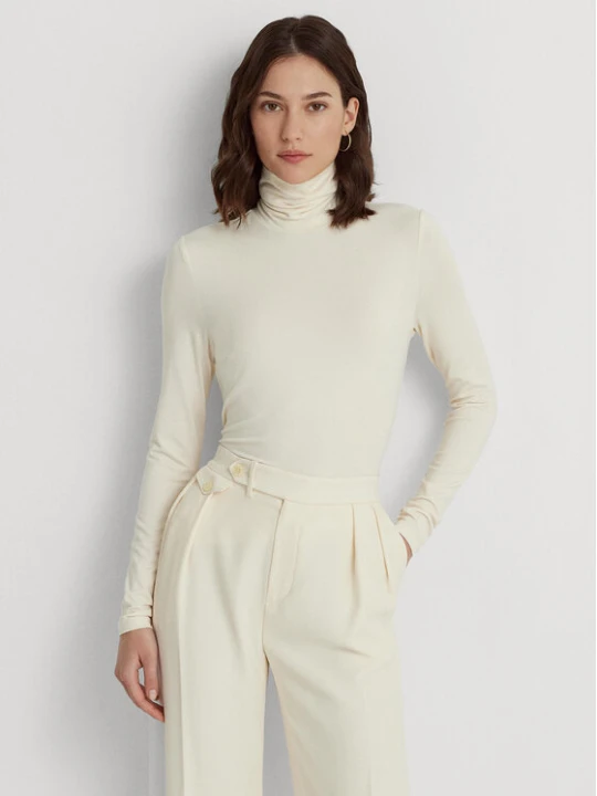 Zdjęcie produktu Lauren Ralph Lauren Golf 200810393004 Écru Slim Fit Kremowy