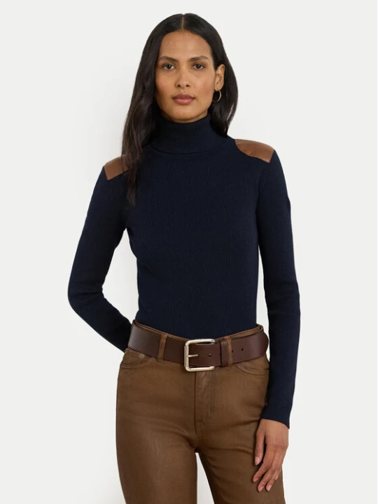 Zdjęcie produktu LAUREN RALPH LAUREN Golf 200951386008 Granatowy Slim Fit
