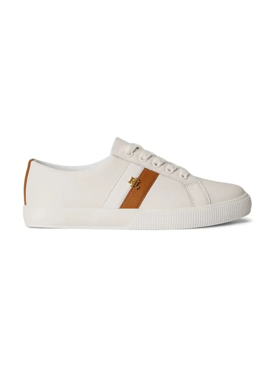 Zdjęcie produktu Lauren Ralph Lauren Janson II sneakersy damskie skórzane biały