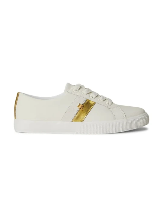 Zdjęcie produktu Lauren Ralph Lauren Janson II sneakersy damskie skórzane biały
