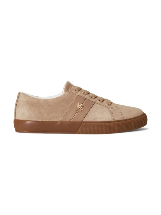 Zdjęcie produktu Lauren Ralph Lauren Janson II sneakersy damskie skórzane beżowy