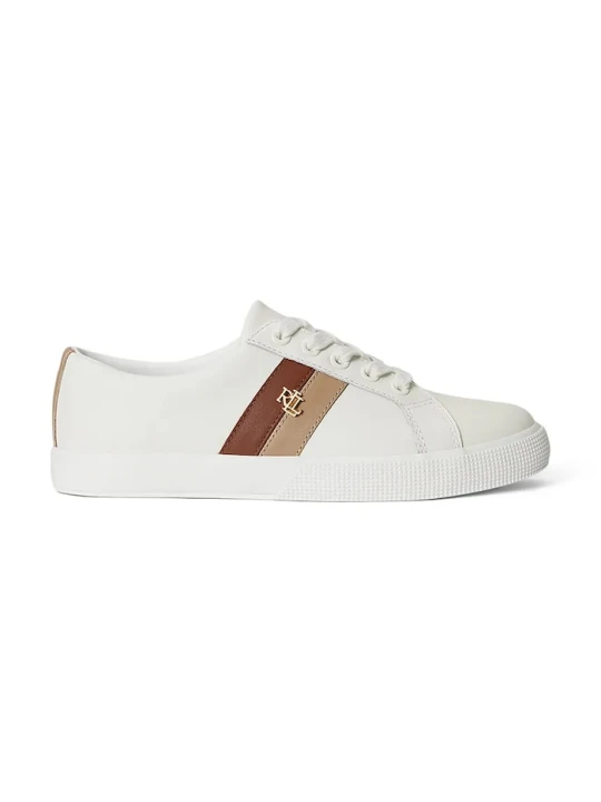 Zdjęcie produktu Lauren Ralph Lauren Janson II sneakersy damskie skórzane biały