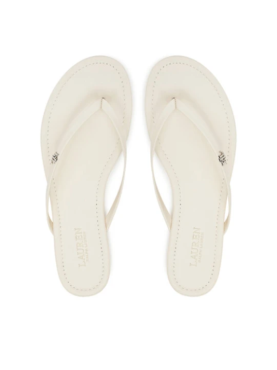 Zdjęcie produktu LAUREN RALPH LAUREN Japonki Raquel 802953931009 Biały