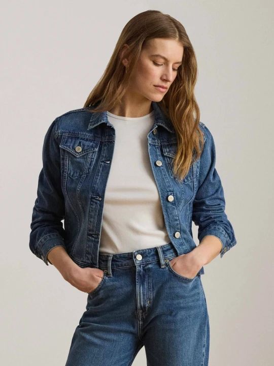 Zdjęcie produktu LAUREN RALPH LAUREN Jeansowa kurtka Paizley | Regular Fit granatowy
