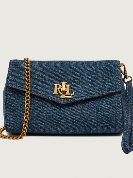 Zdjęcie produktu LAUREN RALPH LAUREN Jeansowa torebka na ramię Tanner granatowy