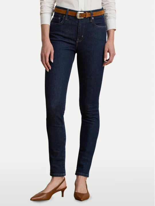Zdjęcie produktu LAUREN RALPH LAUREN Jeansy 200960600001 Granatowy Slim Fit