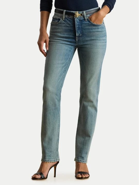 Zdjęcie produktu LAUREN RALPH LAUREN Jeansy 200P03646001 Niebieski Straight Fit