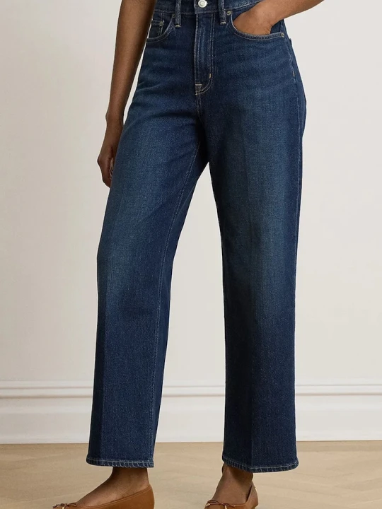 Zdjęcie produktu Lauren Ralph Lauren jeansy straight damskie niebieski