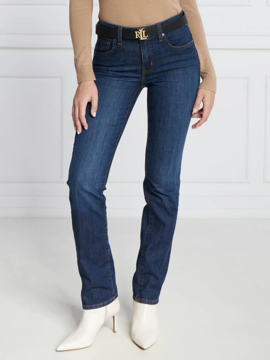 Zdjęcie produktu LAUREN RALPH LAUREN Jeansy | Straight fit granatowy