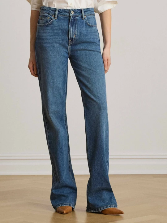 Zdjęcie produktu LAUREN RALPH LAUREN Jeansy | Straight fit | high rise granatowy