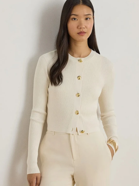 Zdjęcie produktu Lauren Ralph Lauren kardigan beżowy