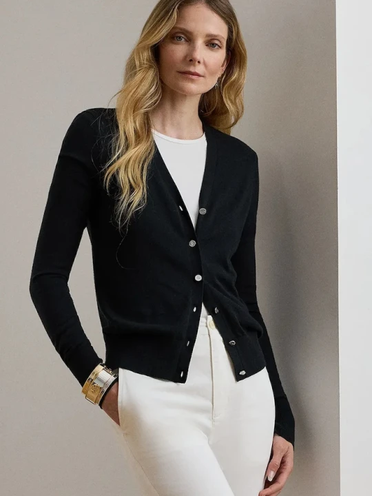 Zdjęcie produktu Lauren Ralph Lauren kardigan czarny
