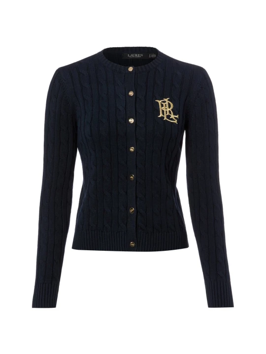 Zdjęcie produktu Lauren Ralph Lauren Kardigan Kobiety Bawełna niebieski