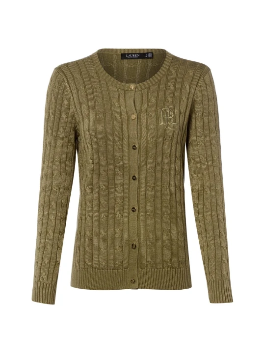 Zdjęcie produktu Lauren Ralph Lauren Kardigan Kobiety Bawełna zielony