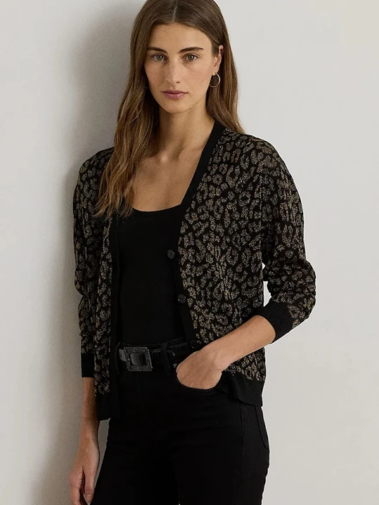 Zdjęcie produktu Lauren Ralph Lauren kardigan czarny