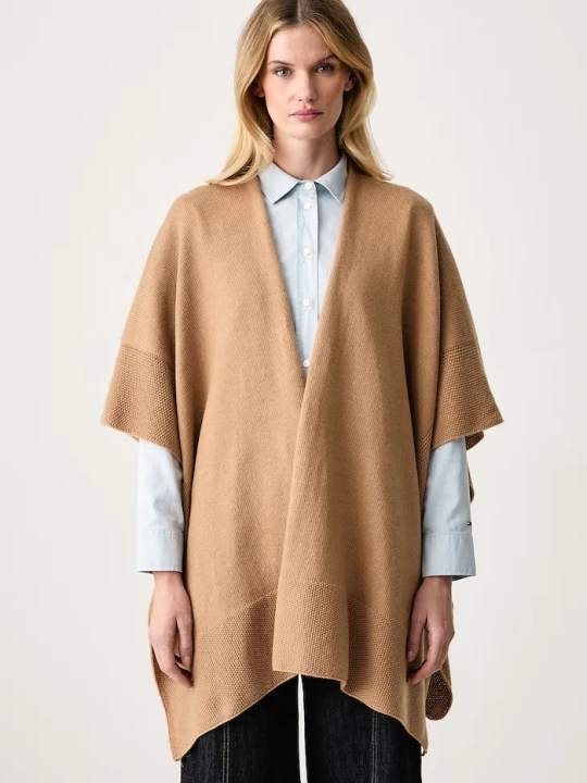 Zdjęcie produktu Lauren Ralph Lauren kardigan damski z dodatkiem wełny beżowy