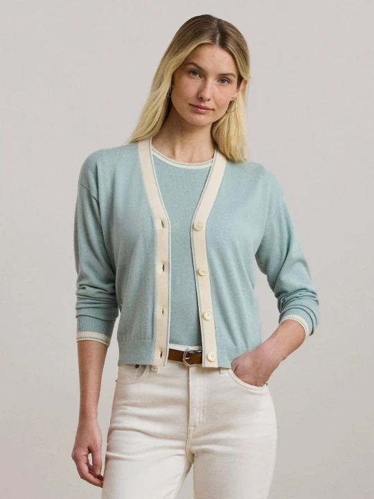 Zdjęcie produktu LAUREN RALPH LAUREN Kardigan | Loose fit błękitny