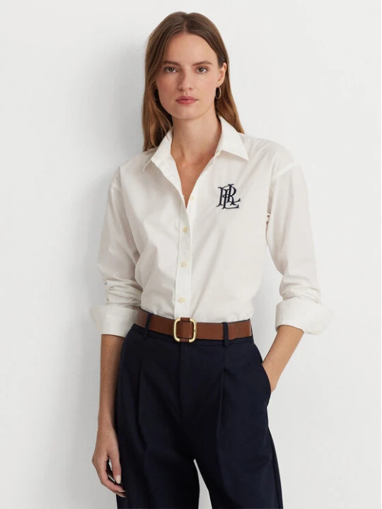 Zdjęcie produktu Lauren Ralph Lauren Koszula 200932538001 Biały Straight Fit