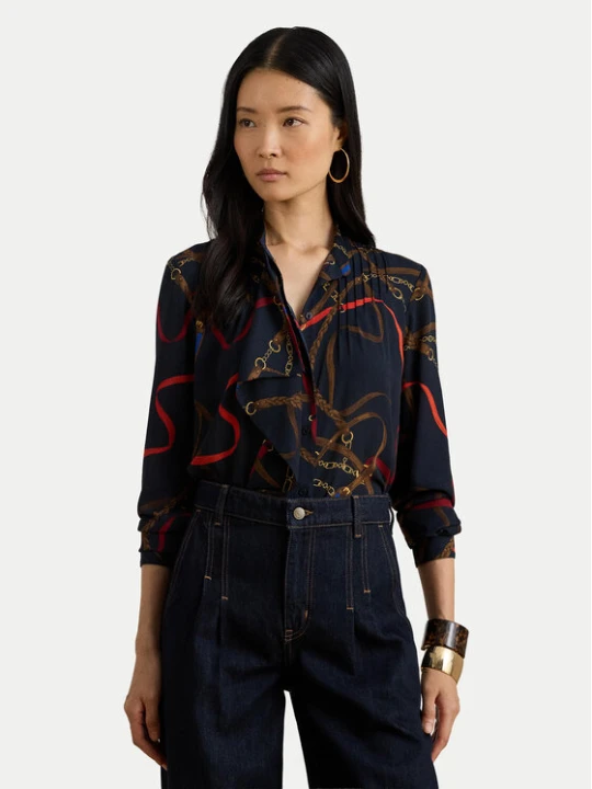 Zdjęcie produktu LAUREN RALPH LAUREN Koszula 200P03553001 Granatowy Regular Fit
