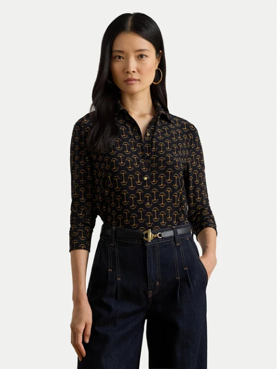 Zdjęcie produktu LAUREN RALPH LAUREN Koszula 200P03717001 Granatowy Regular Fit