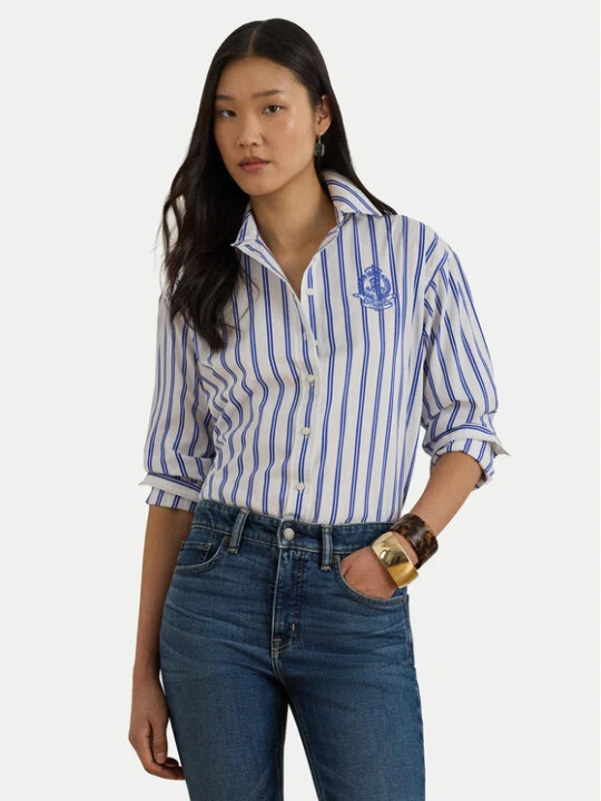 Zdjęcie produktu LAUREN RALPH LAUREN Koszula 200P08746001 Niebieski Relaxed Fit