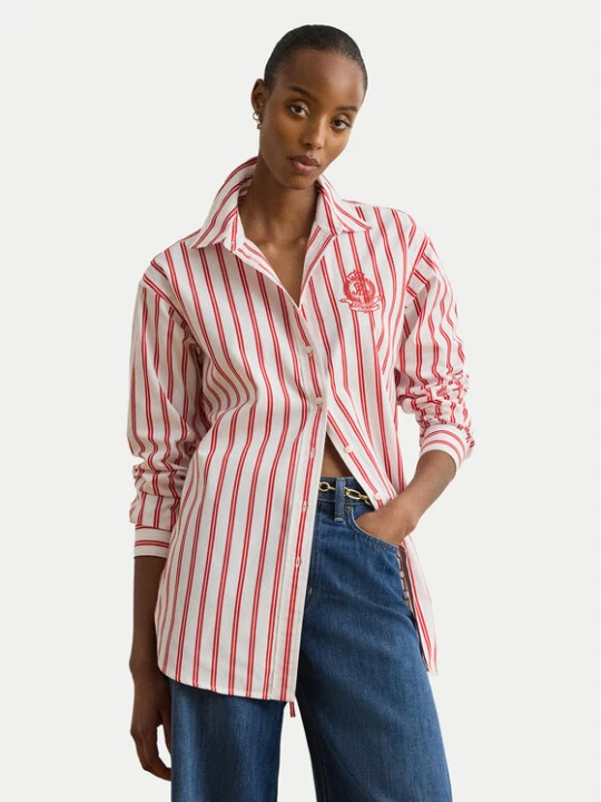 Zdjęcie produktu LAUREN RALPH LAUREN Koszula 200P08746002 Czerwony Relaxed Fit