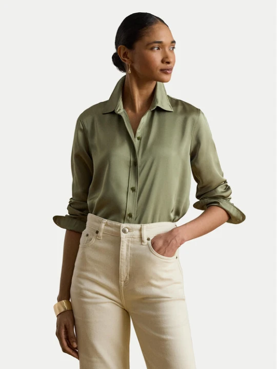 Zdjęcie produktu LAUREN RALPH LAUREN Koszula 200P13808004 Zielony Regular Fit